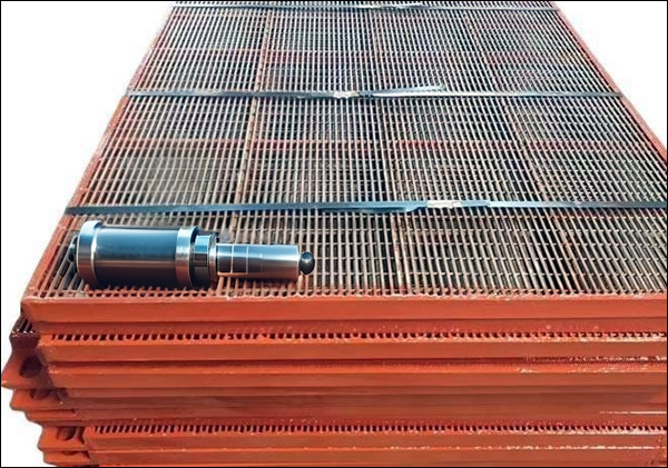 coal washing plant vibrating screen mesh panel 