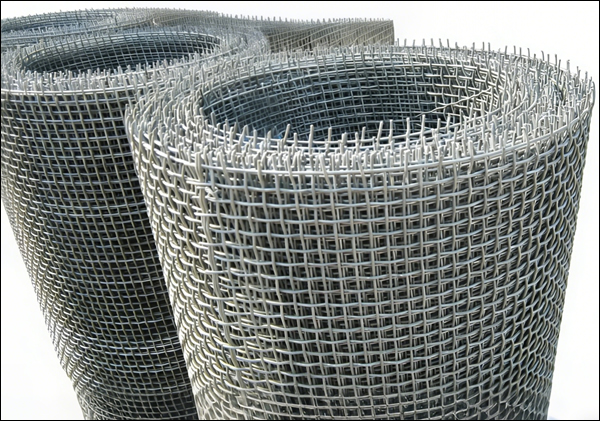 Heavy-Duty Crimp Wire Mesh Rolls