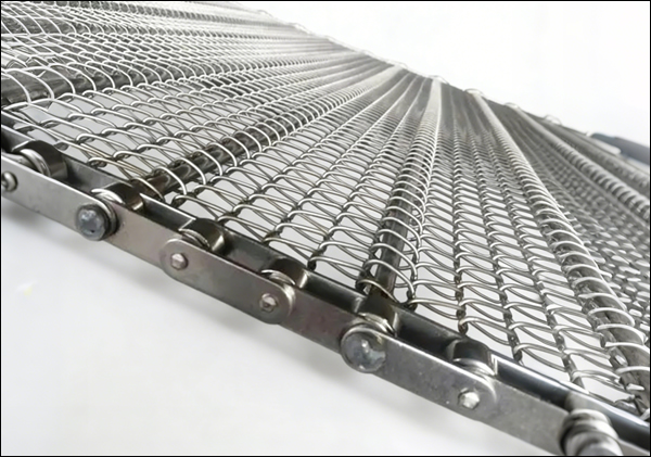 Flat Wire Link Conveyor Belt for Dryers