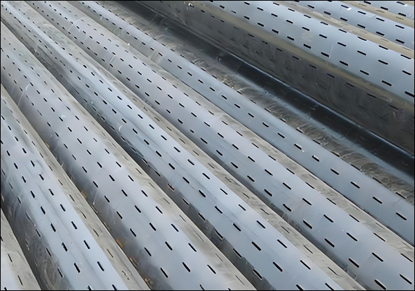 Straight Line Slot Pattern Slotted Sand Control Pipe
