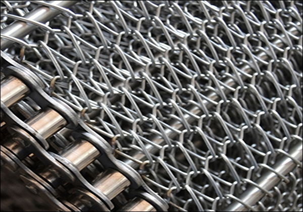 Stainless Steel Spiral Flat Wire Conveyor Belt