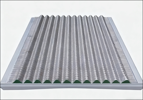 Wave Type Shale Shaker Screen &ndash; Steel Frame with High Wave Height