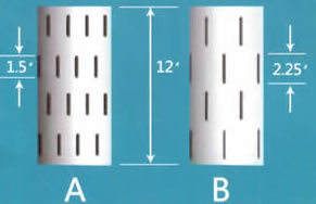 slotted liner screen illustration