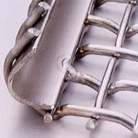 welded plate hook screen