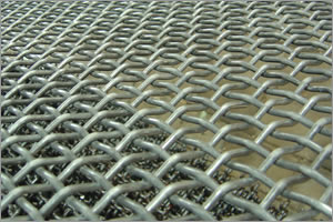 Crimped Wire Mesh, Coarse Heavy Type
