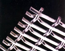 Pre-crimped wire woven screen