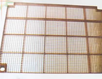 Hook Strip Vibrating Screen, Wire Mesh Sheet